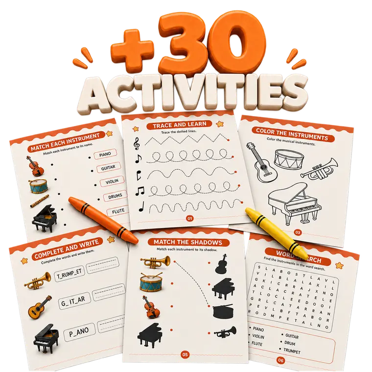 30+ ready-to-use music activities